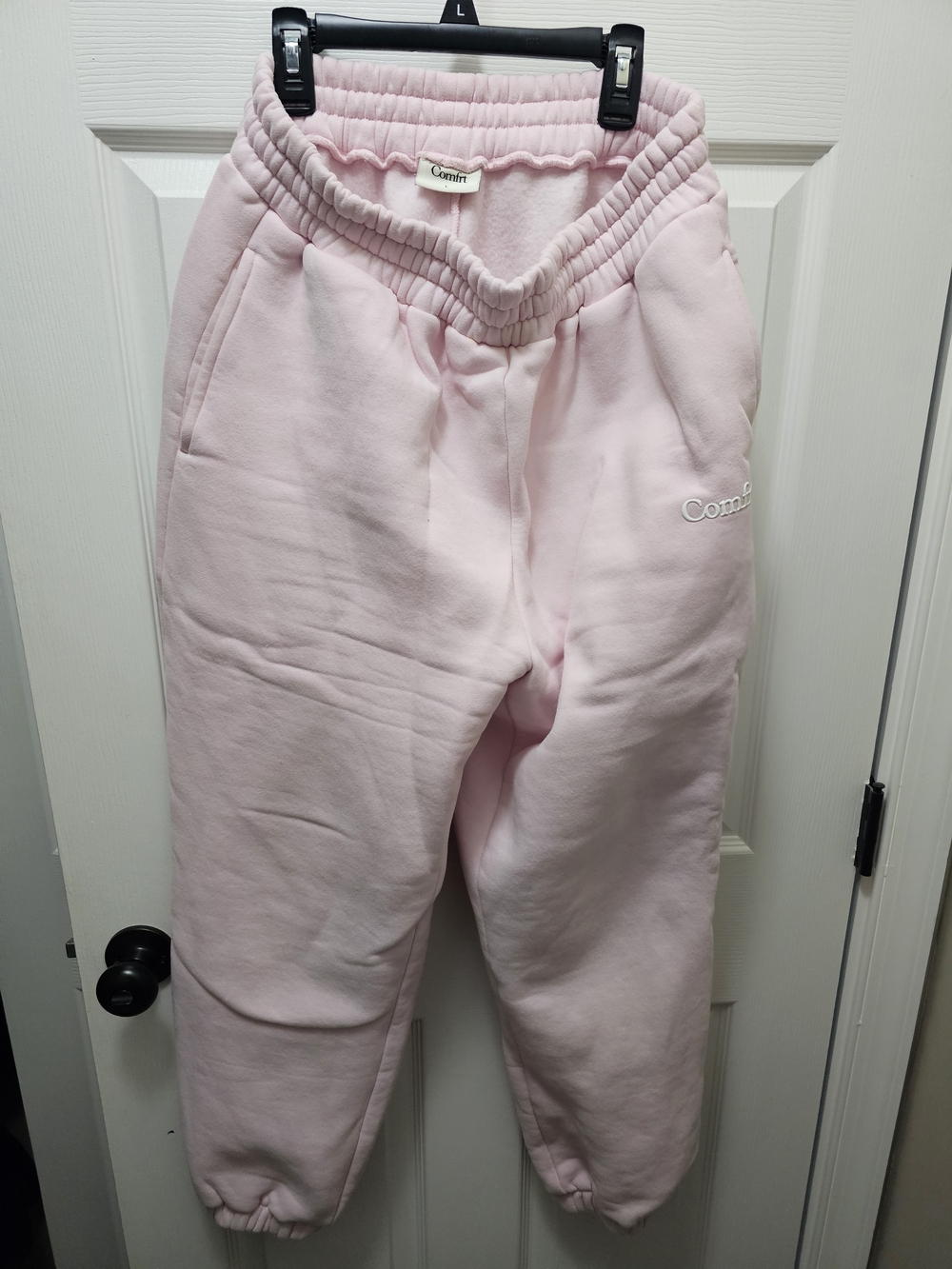 Comfrt Pink Oversized Sweatpants Large Matching SetKids Pink Fleece Jogger Pants